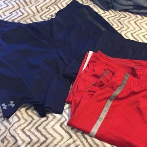 Lot of 4 Under Armour Shorts